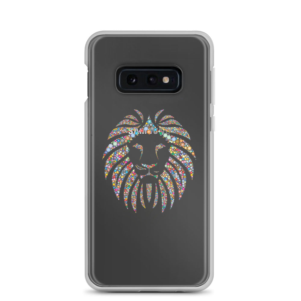 Multi Coloured Lion Samsung Case