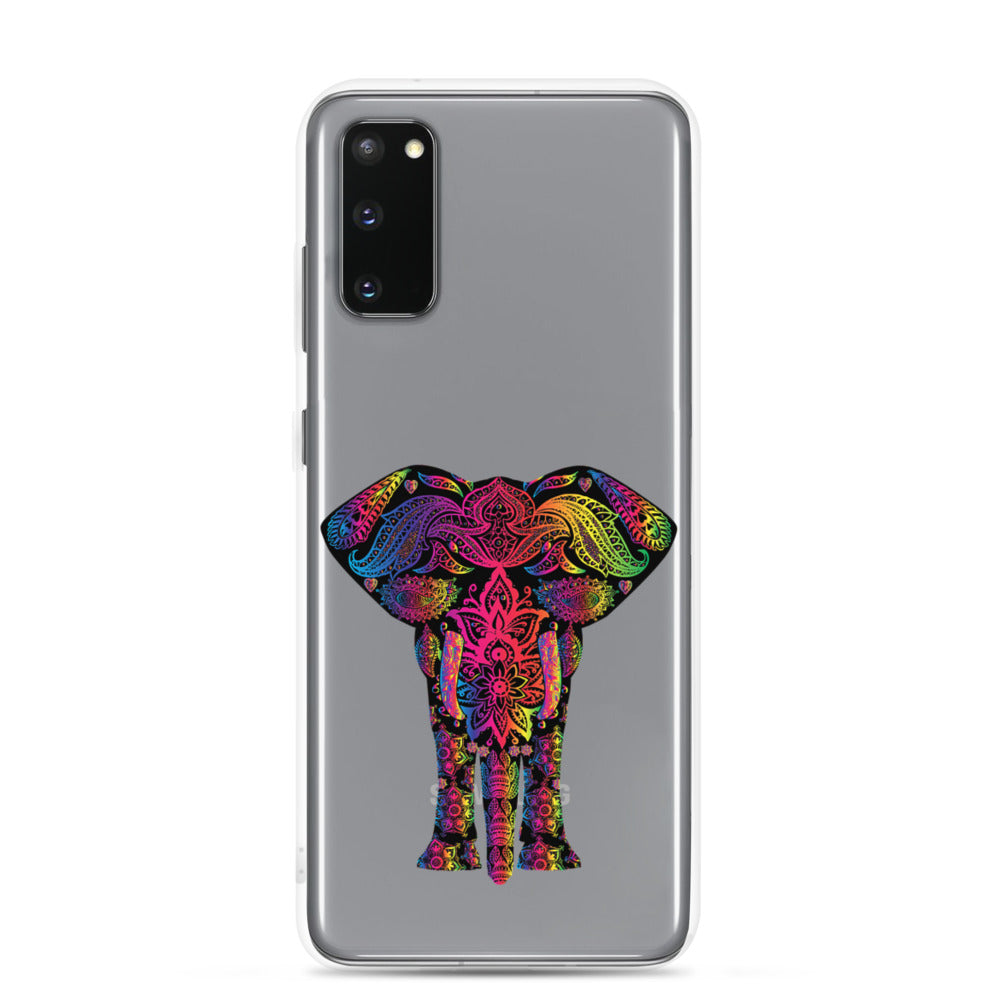 Elephant Face Colour Samsung Case