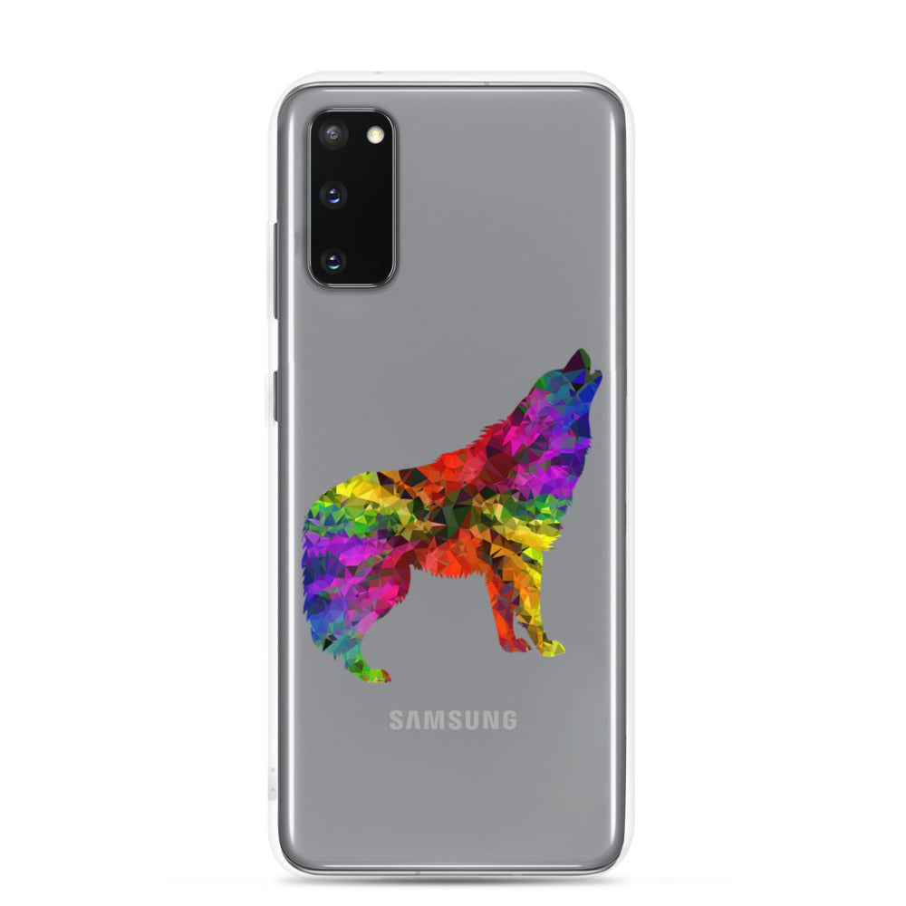 Technicolour Wolf Samsung Case