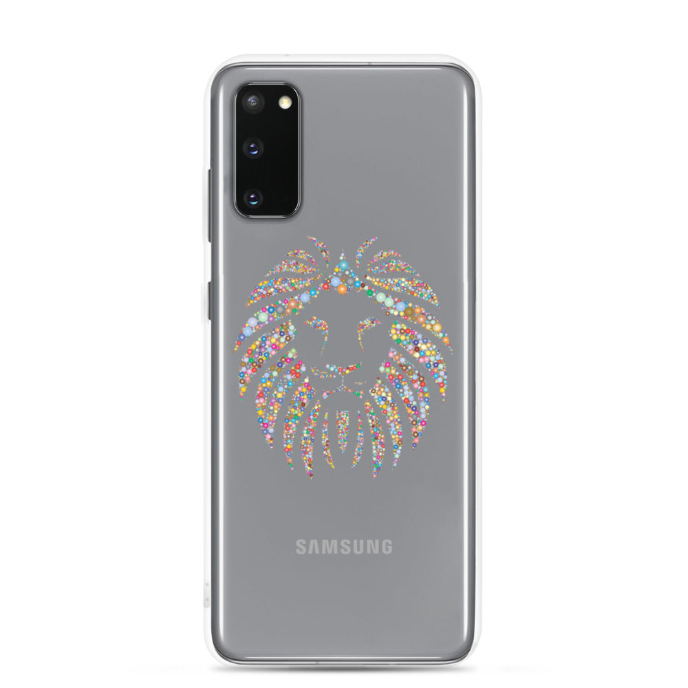 Multi Coloured Lion Samsung Case