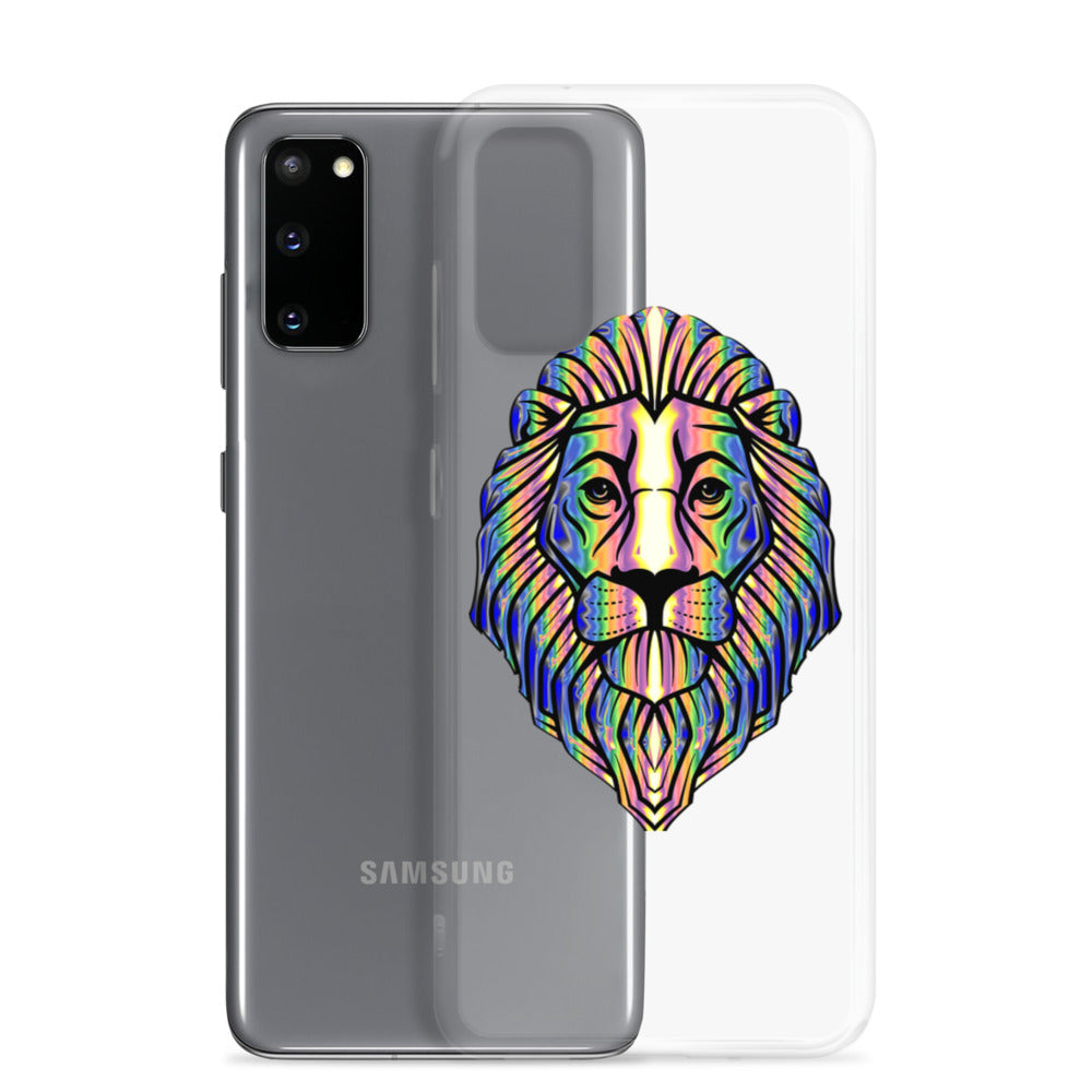 Multi Coloured Lion Samsung Case