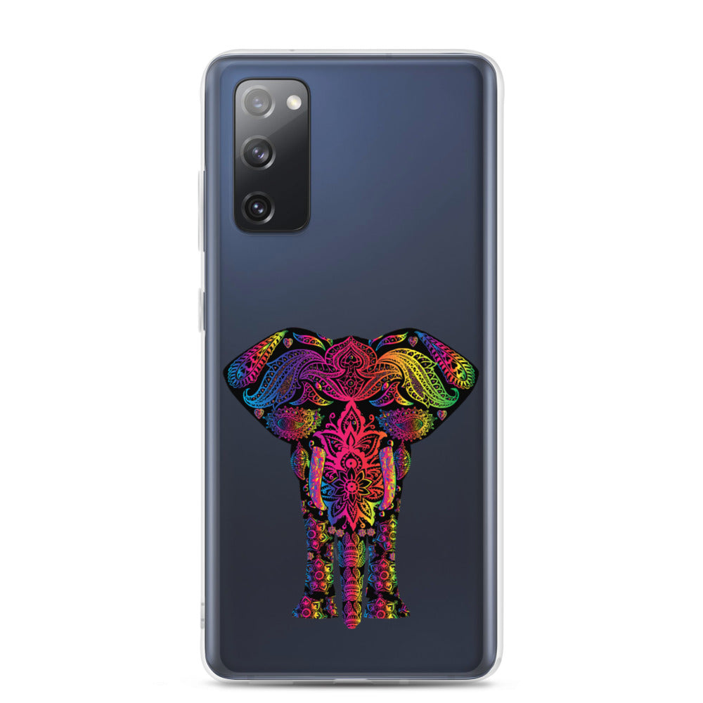 Elephant Face Colour Samsung Case