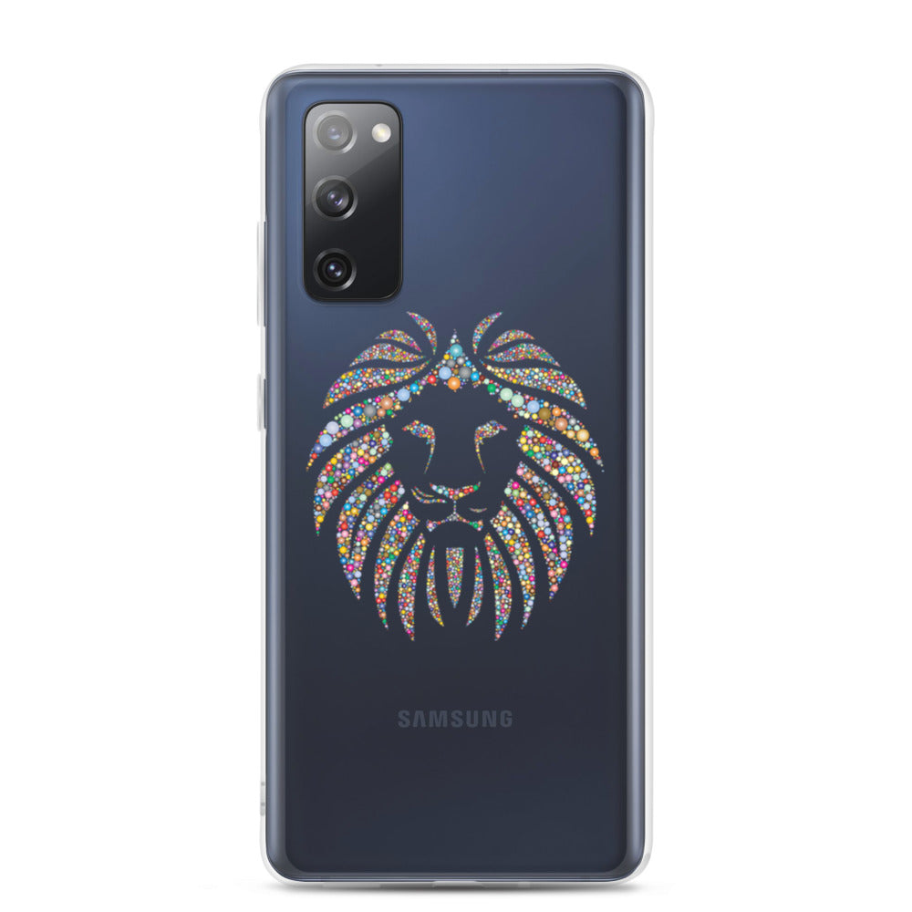 Multi Coloured Lion Samsung Case