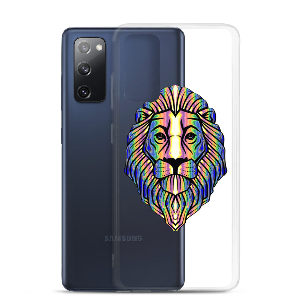 Multi Coloured Lion Samsung Case