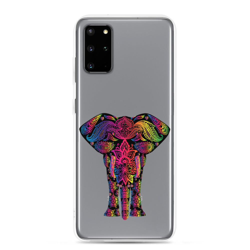 Elephant Face Colour Samsung Case