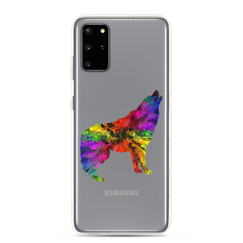 Technicolour Wolf Samsung Case