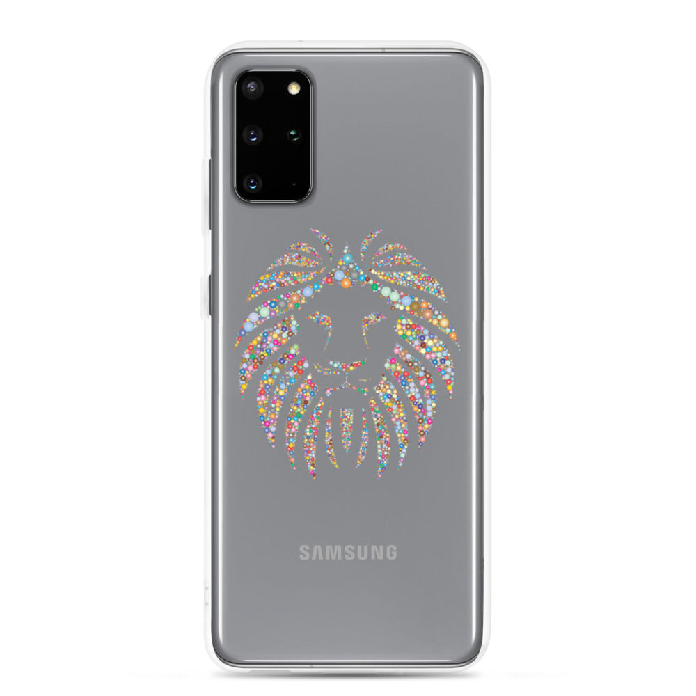 Multi Coloured Lion Samsung Case