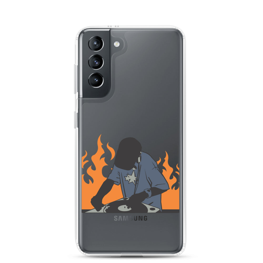 DJ on Fire Samsung Case