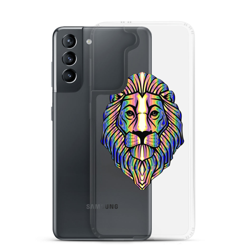 Multi Coloured Lion Samsung Case