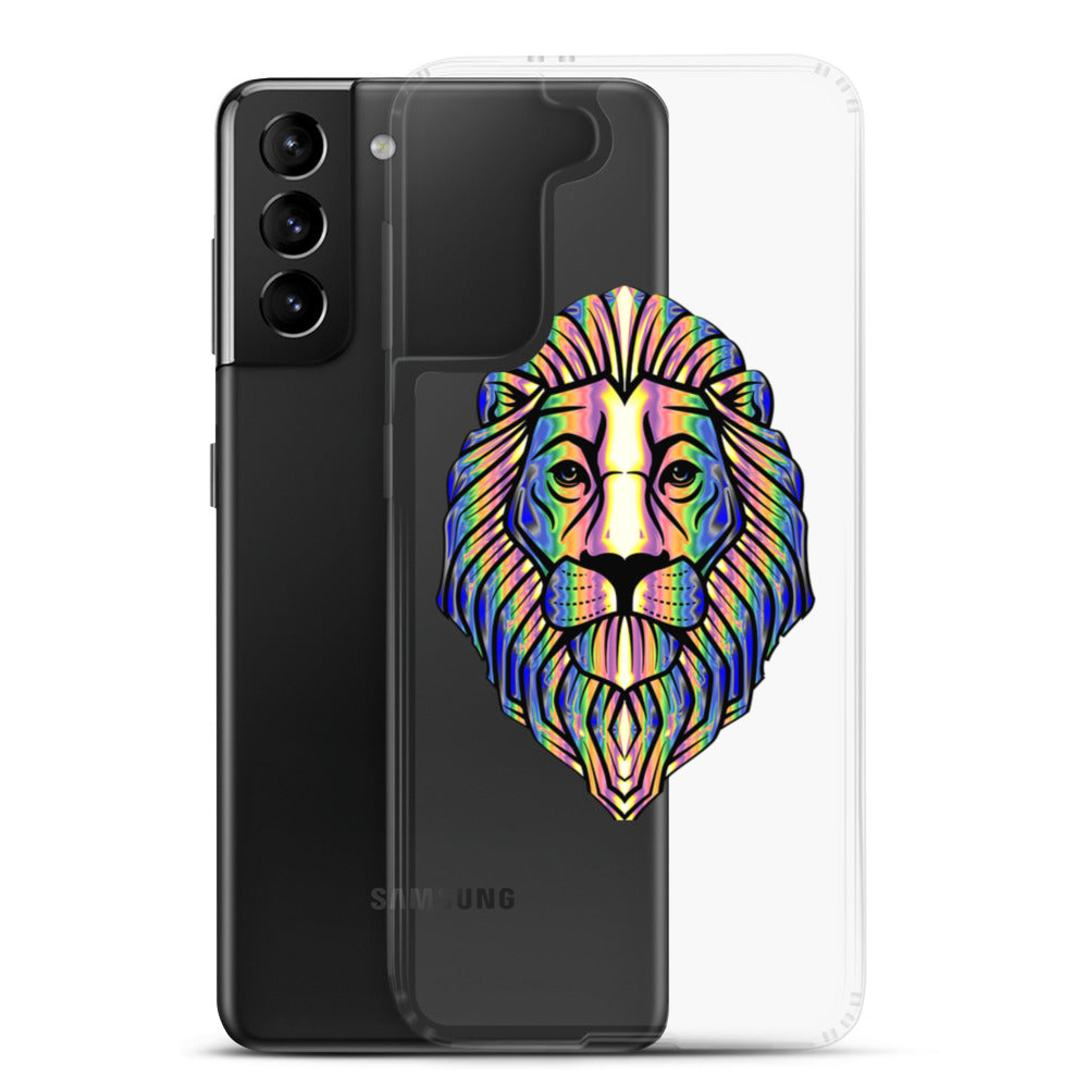 Multi Coloured Lion Samsung Case