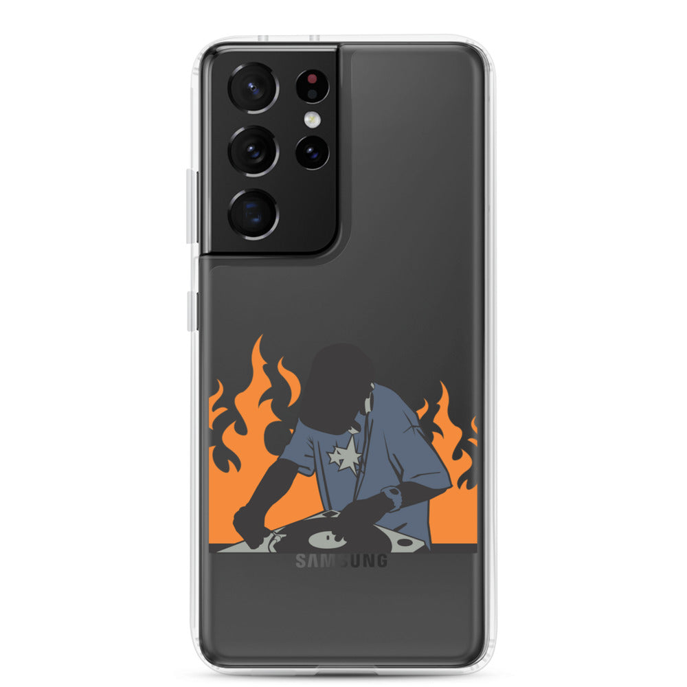 DJ on Fire Samsung Case