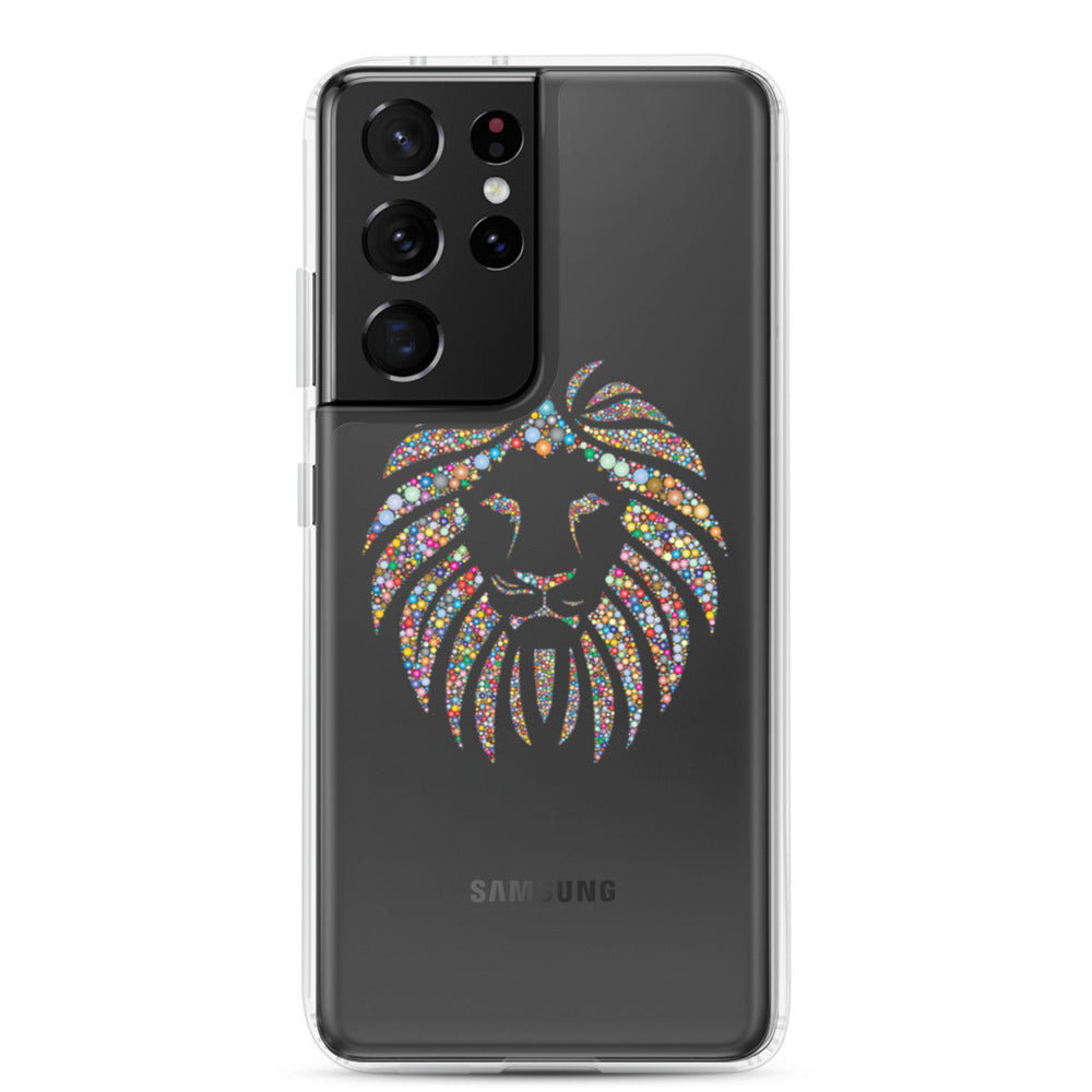 Multi Coloured Lion Samsung Case