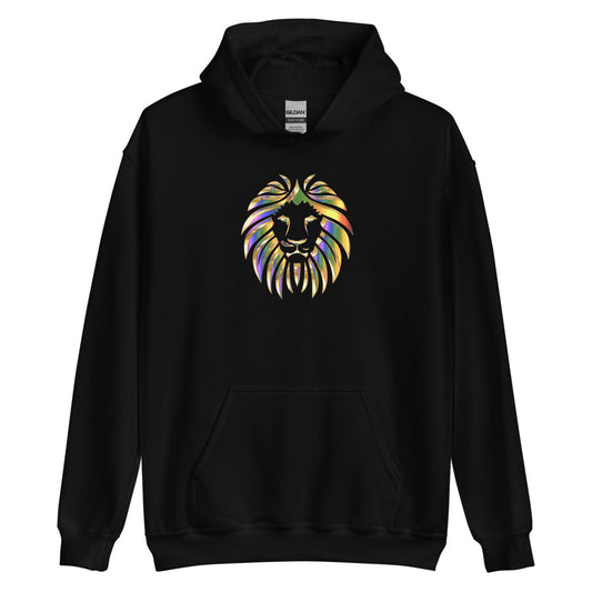 Multi Coloured Lion Unisex Hoodie