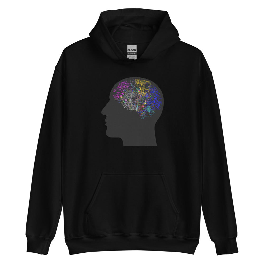 Electric Head Unisex Hoodie