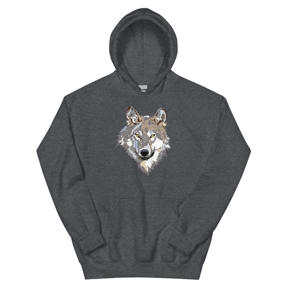 Silver Wolf Unisex Hoodie