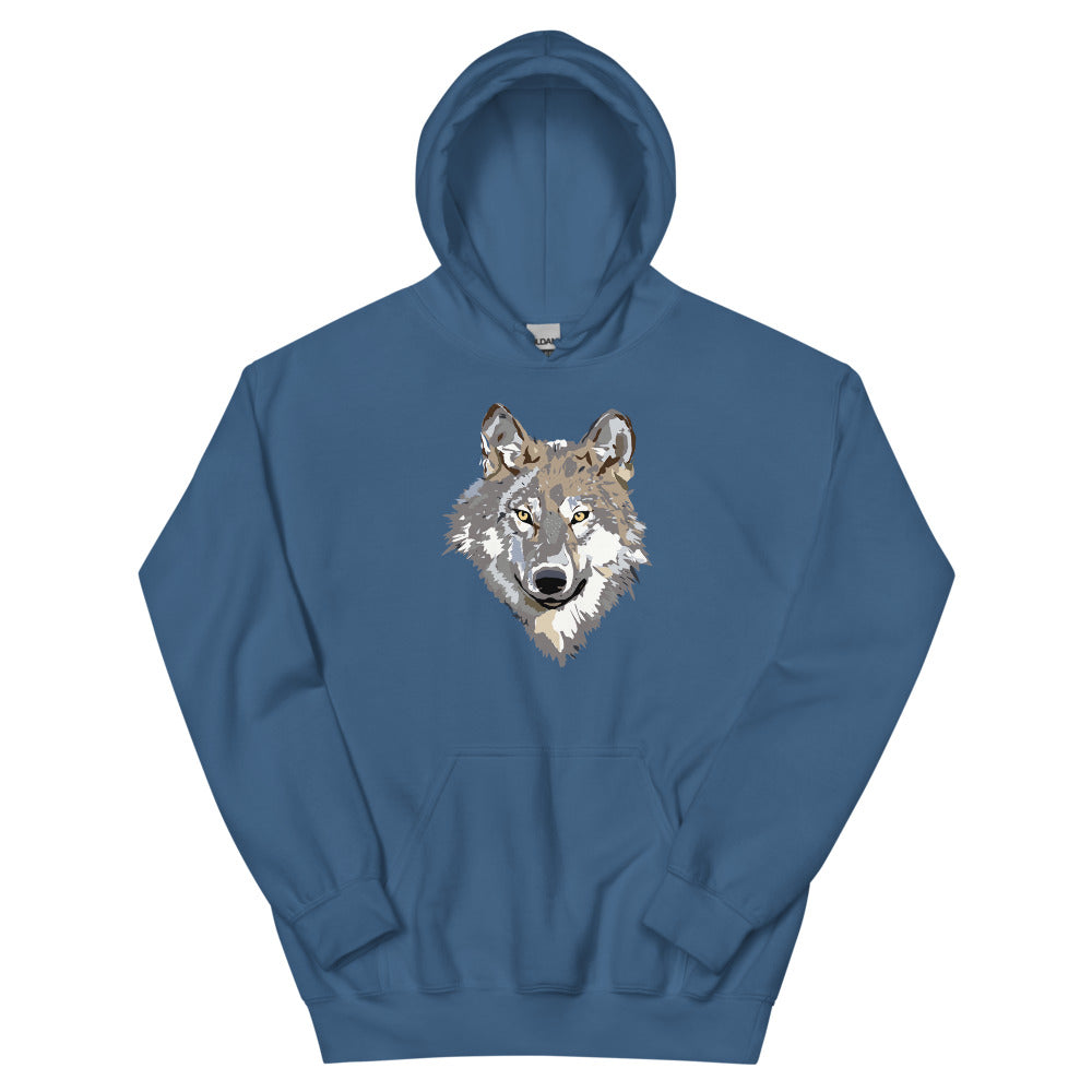 Silver Wolf Unisex Hoodie