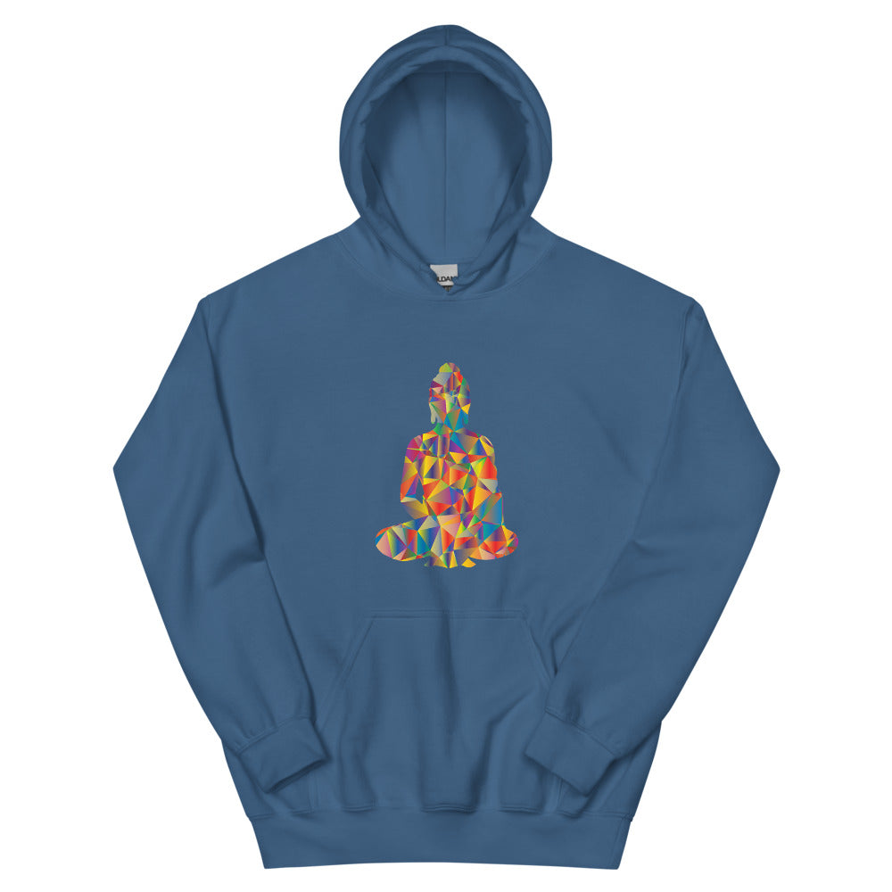 Multi Coloured Yogi Unisex Hoodie