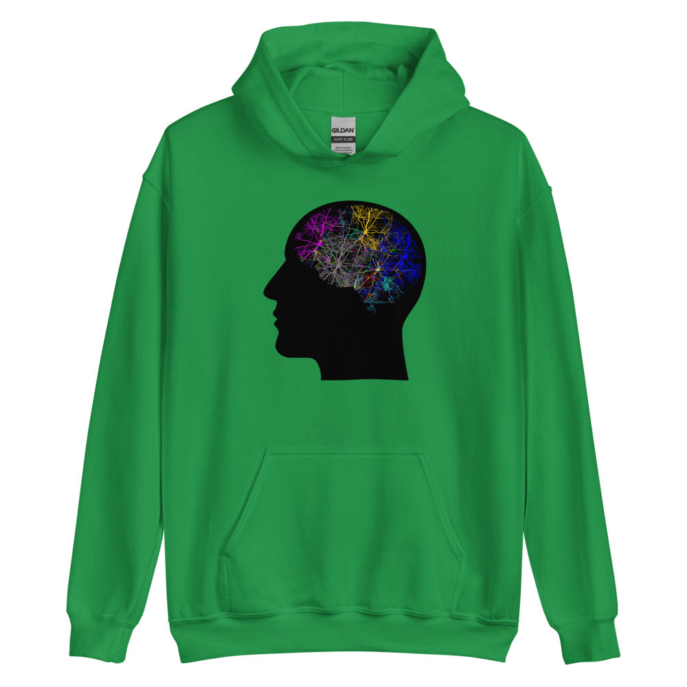 Electric Head Unisex Hoodie