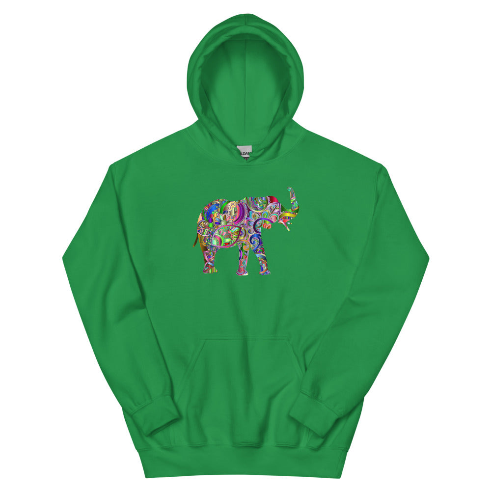 Elephant Colour Unisex Hoodie