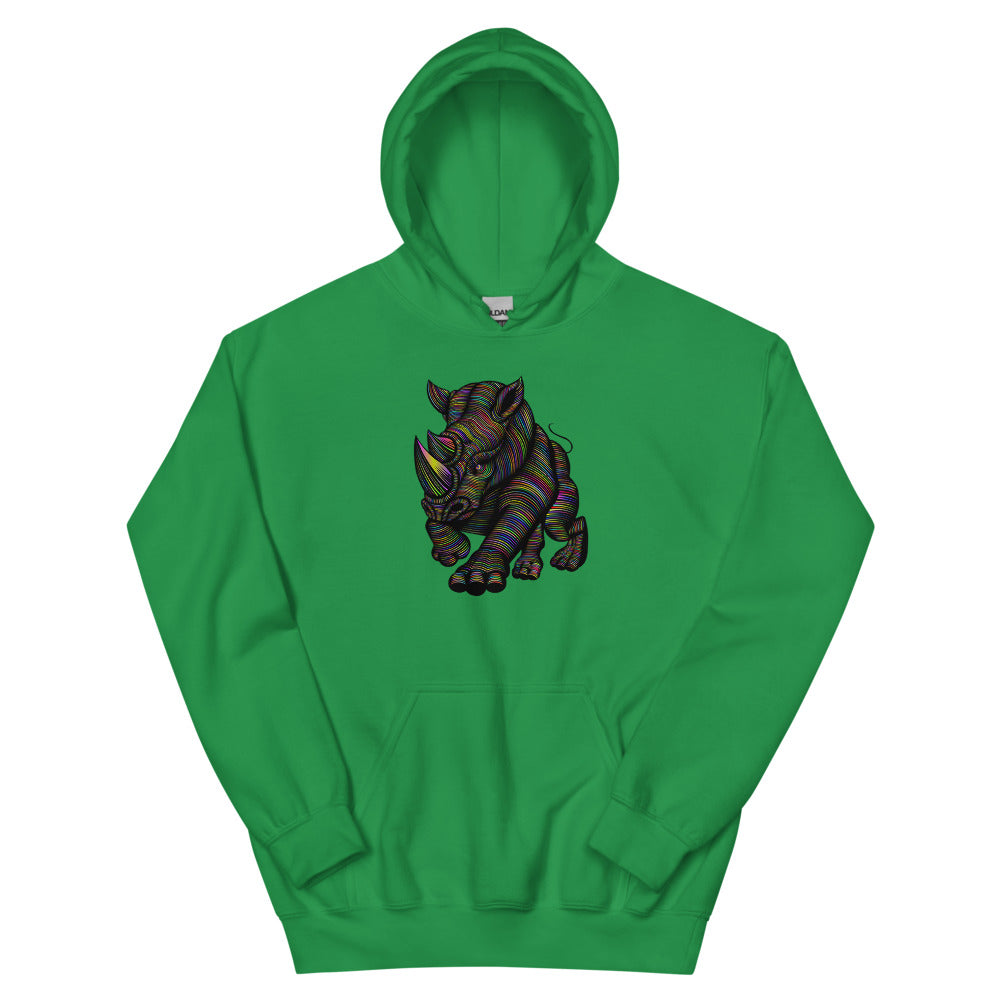 Rhino Unisex Hoodie