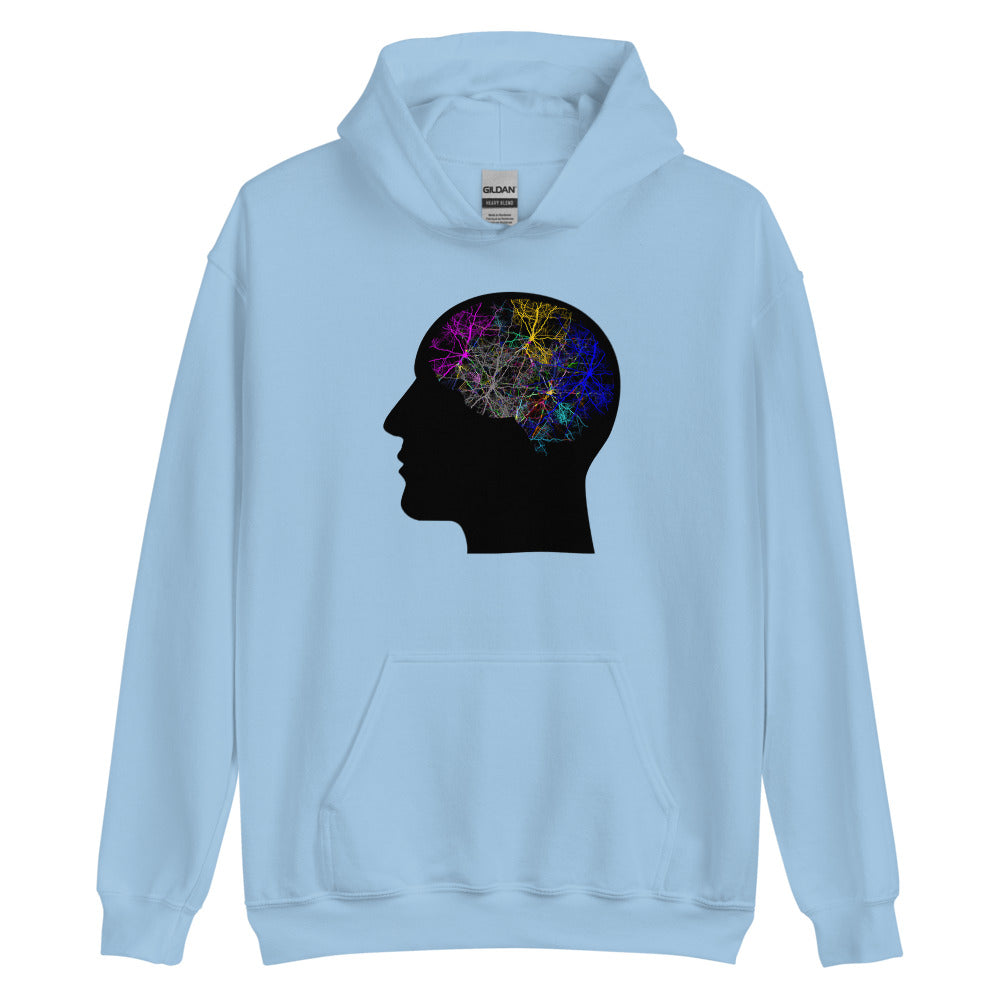 Electric Head Unisex Hoodie