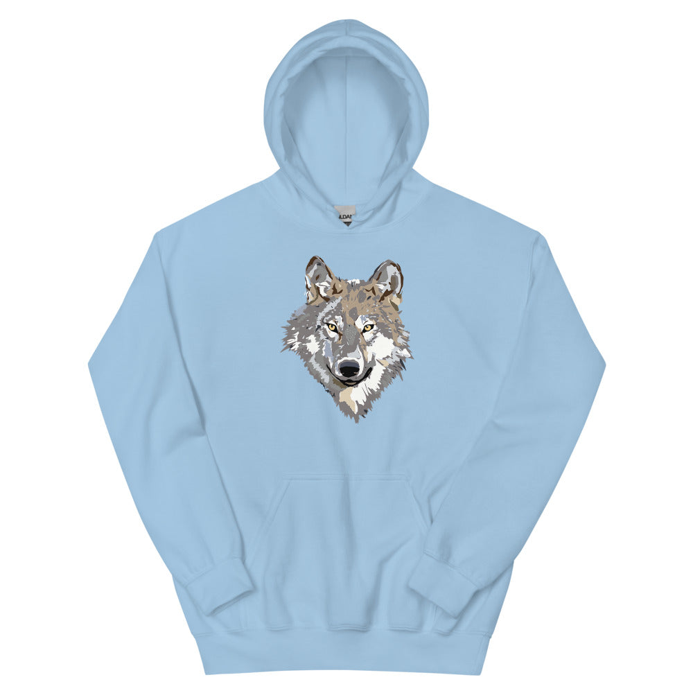 Silver Wolf Unisex Hoodie