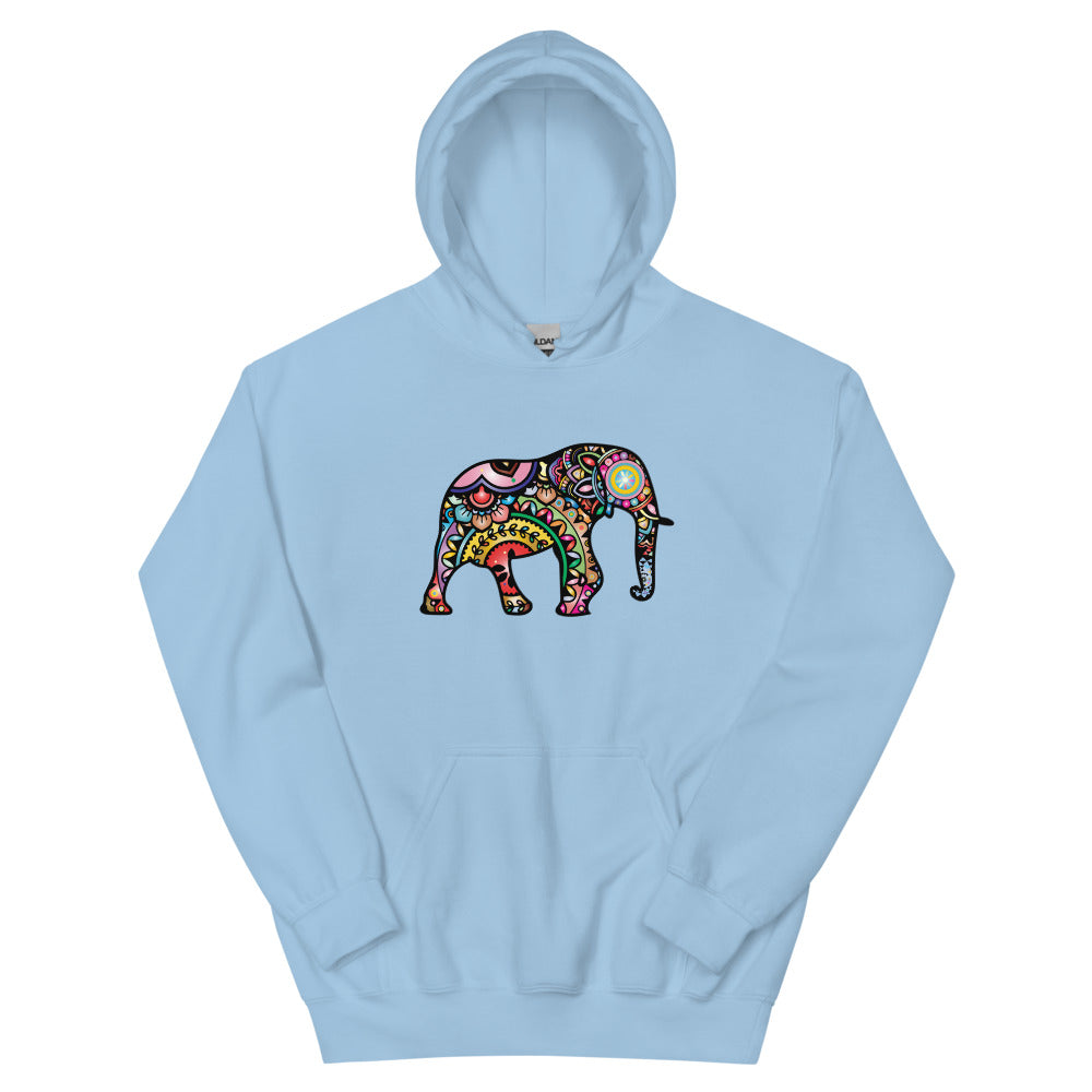 Elephant Colour Unisex Hoodie