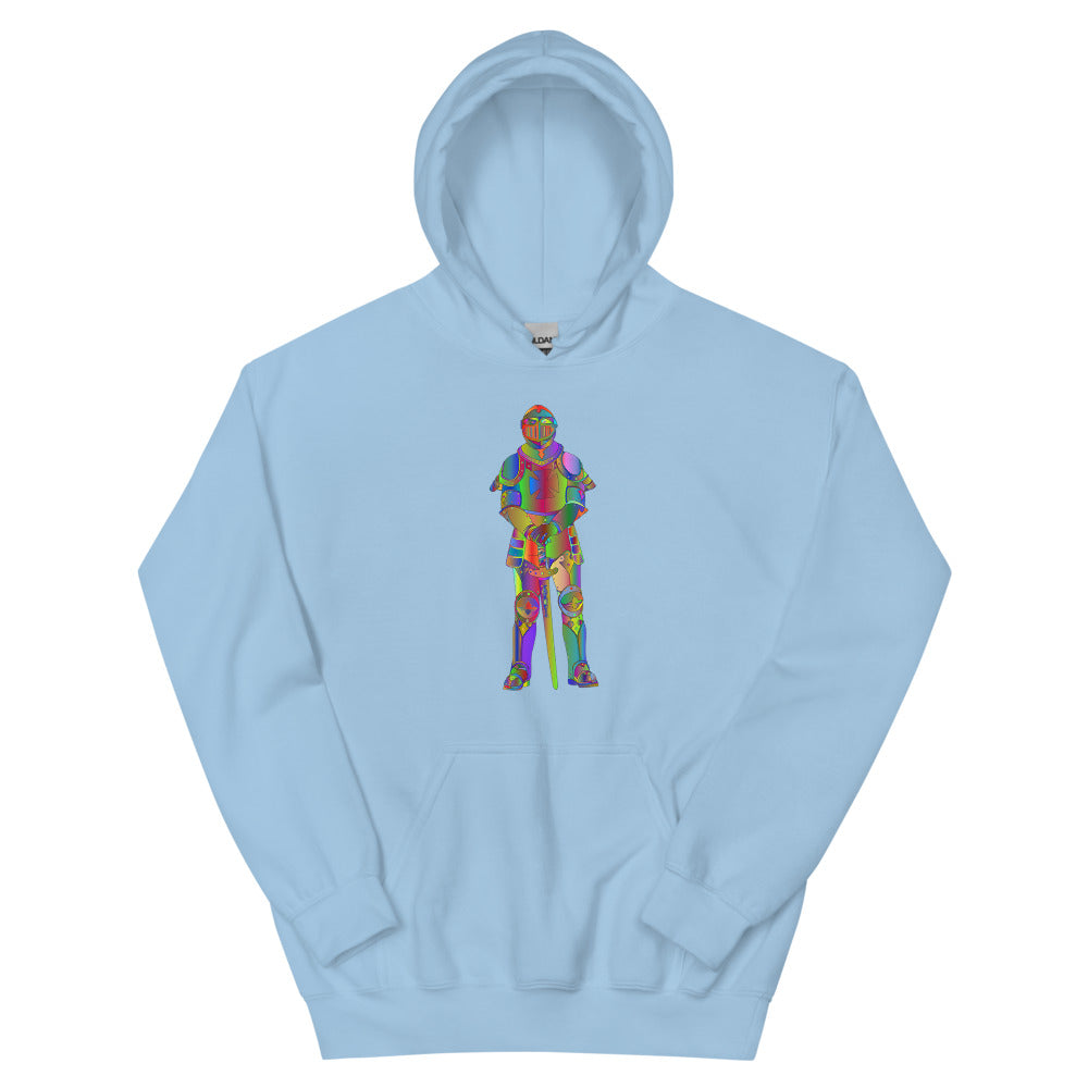 Multi Coloured Knight Unisex Hoodie