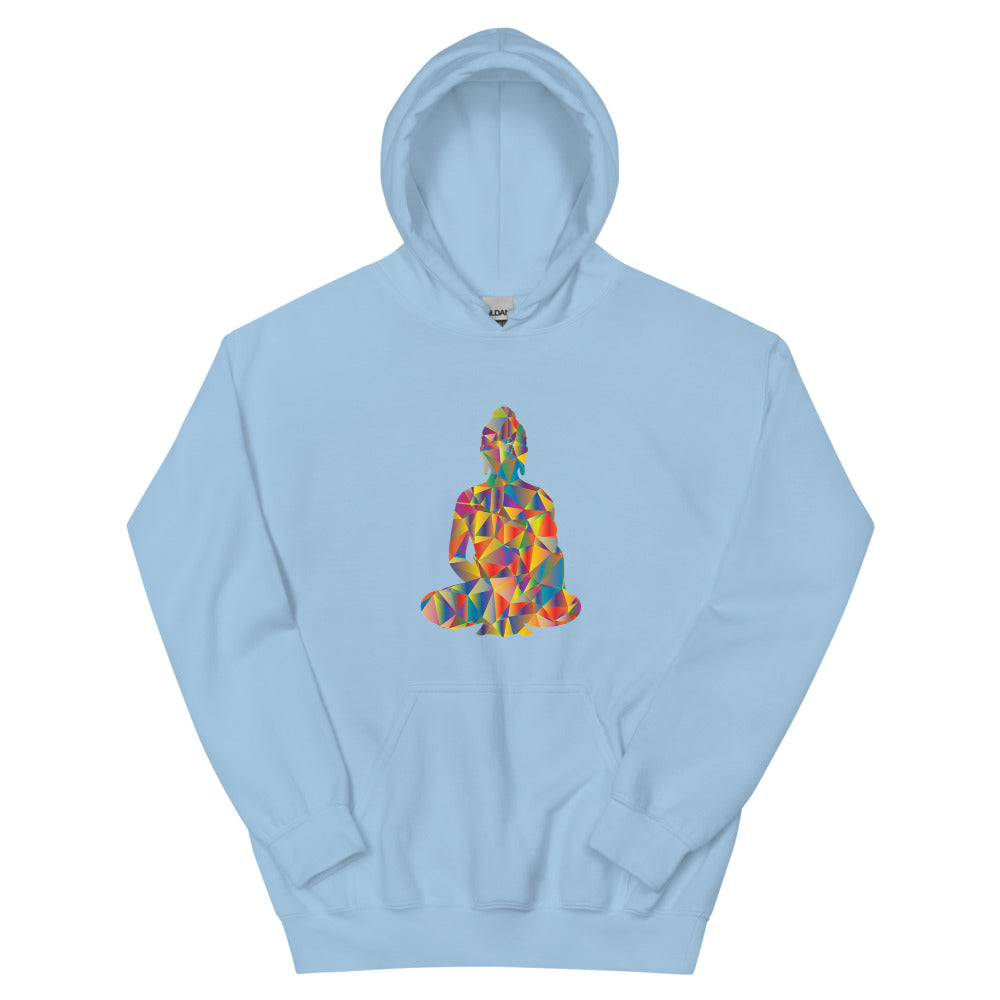 Multi Coloured Yogi Unisex Hoodie