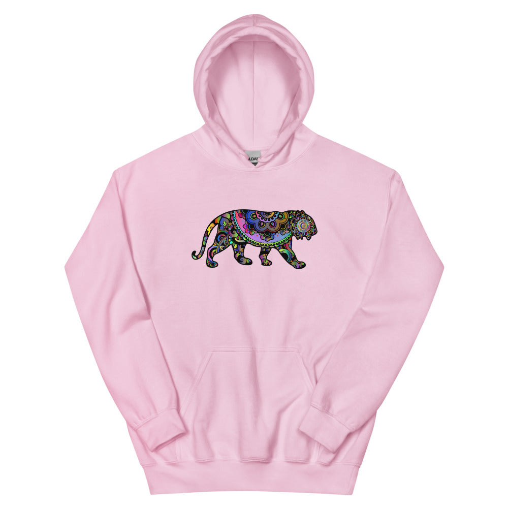 Multi Coloured Tiger Unisex Hoodie