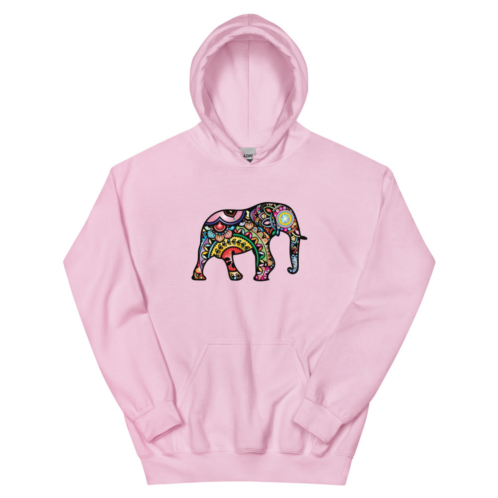 Elephant Colour Unisex Hoodie