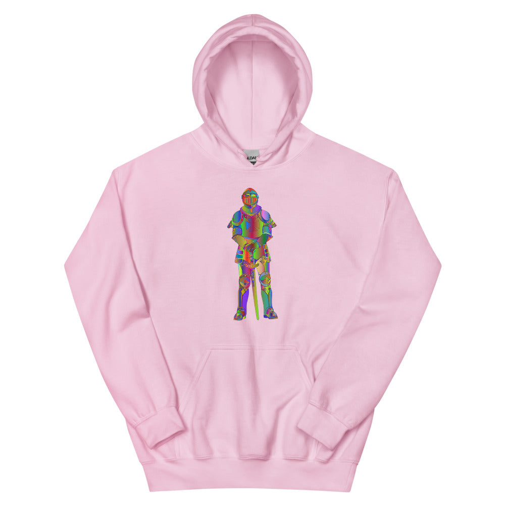 Multi Coloured Knight Unisex Hoodie