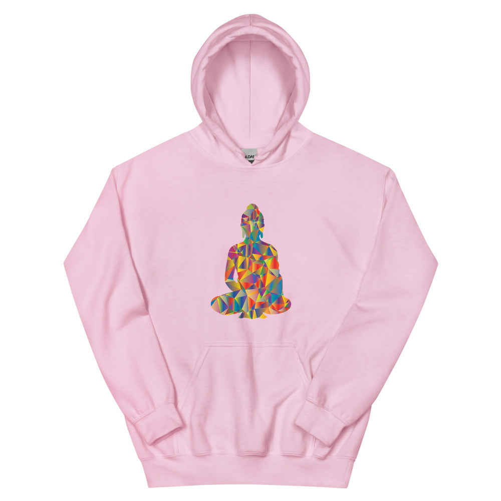 Multi Coloured Yogi Unisex Hoodie