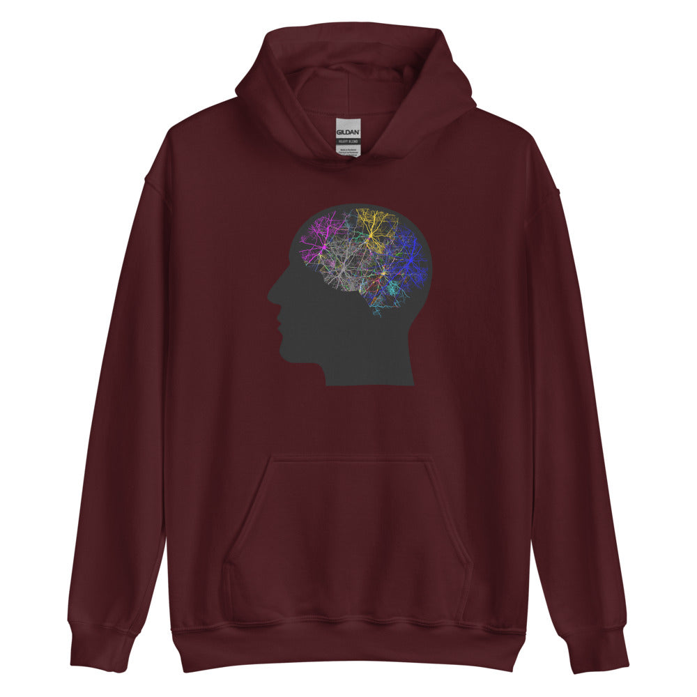 Electric Head Unisex Hoodie