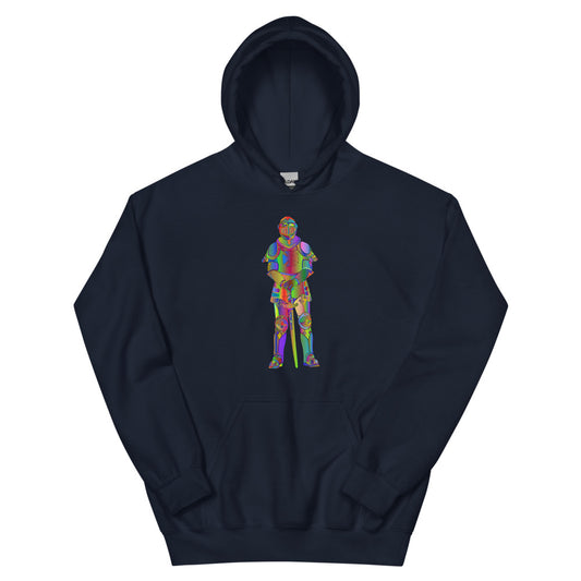 Multi Coloured Knight Unisex Hoodie