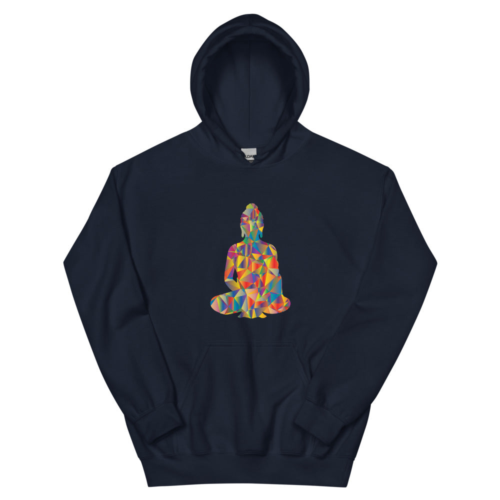 Multi Coloured Yogi Unisex Hoodie