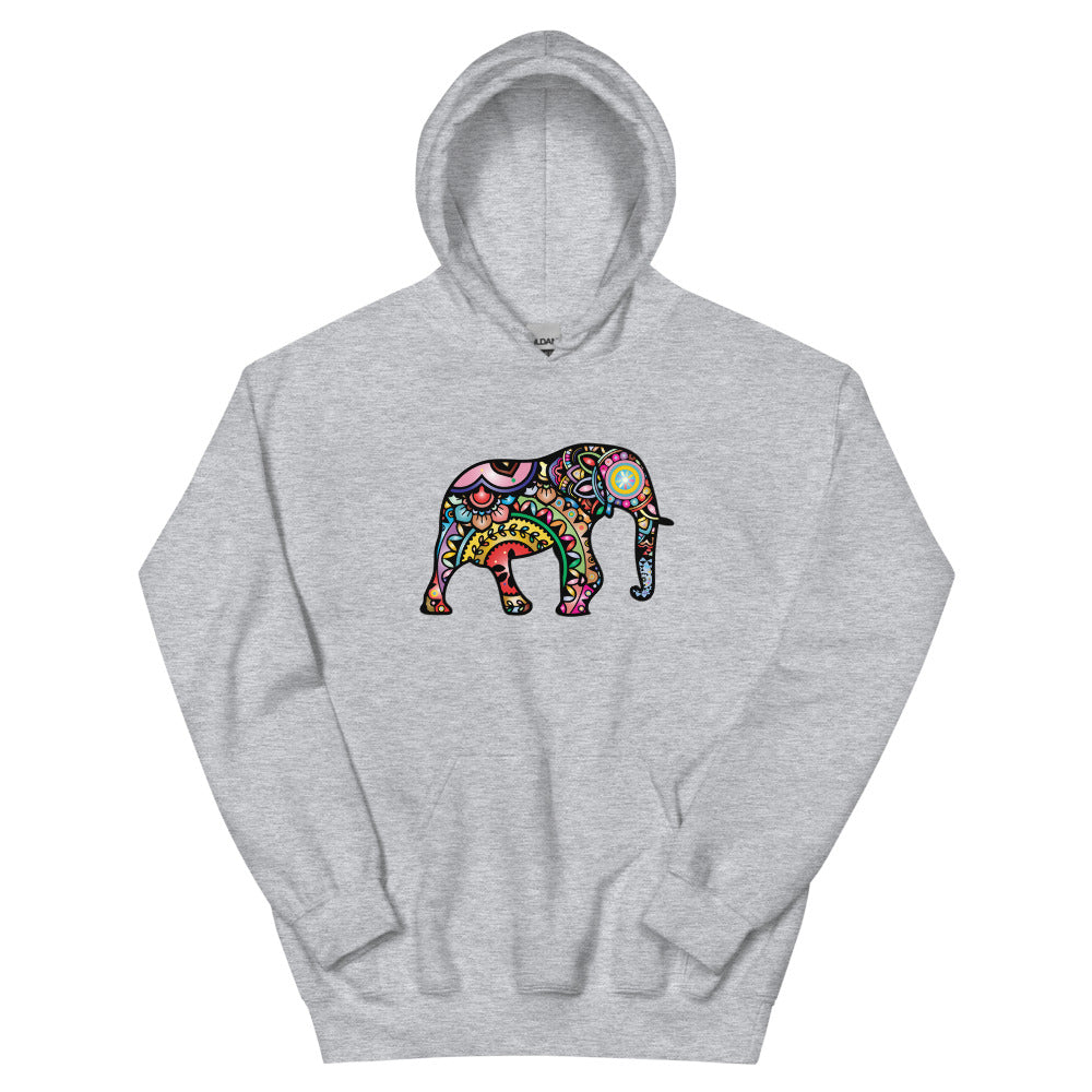 Elephant Colour Unisex Hoodie