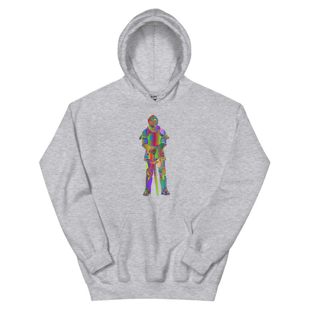 Multi Coloured Knight Unisex Hoodie