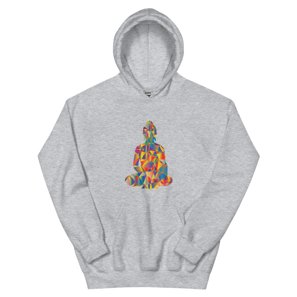 Multi Coloured Yogi Unisex Hoodie