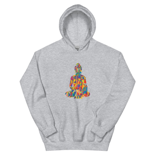 Multi Coloured Yogi Unisex Hoodie