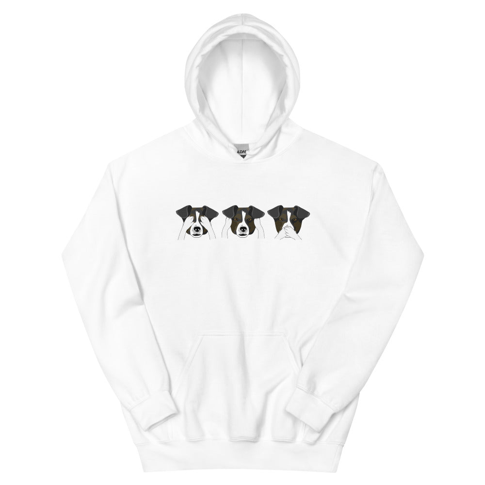 See no evil, hear no evil, speak no evil Unisex Hoodie