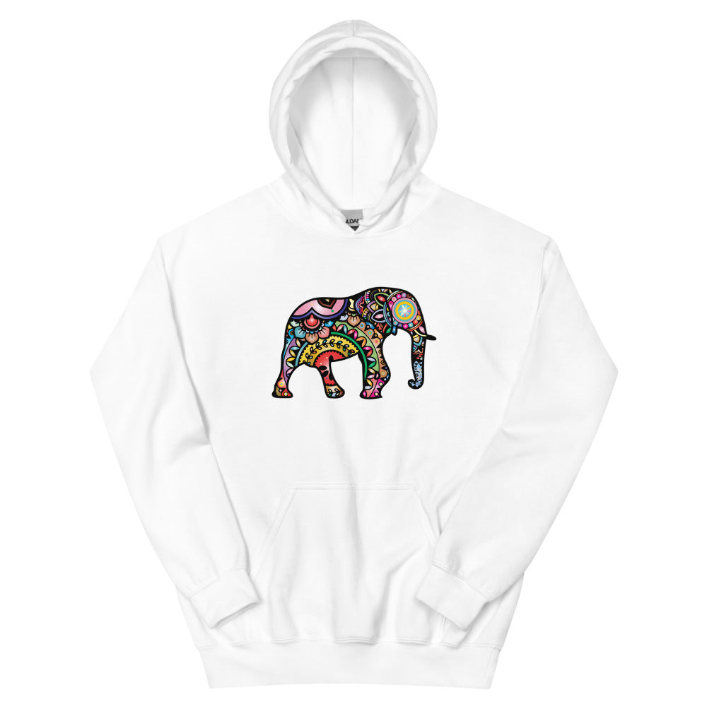 Elephant Colour Unisex Hoodie