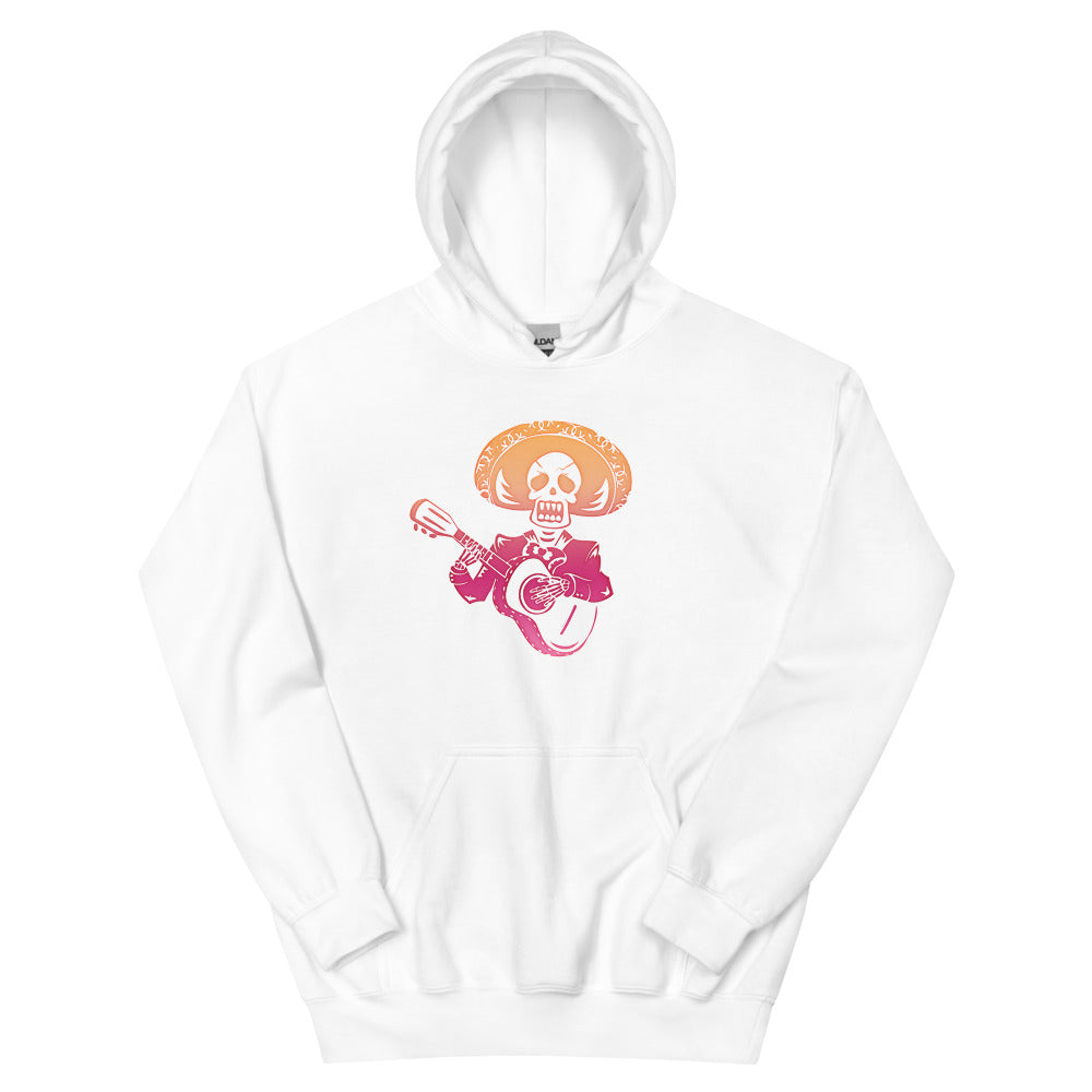 Skeleton Guitar Unisex Hoodie