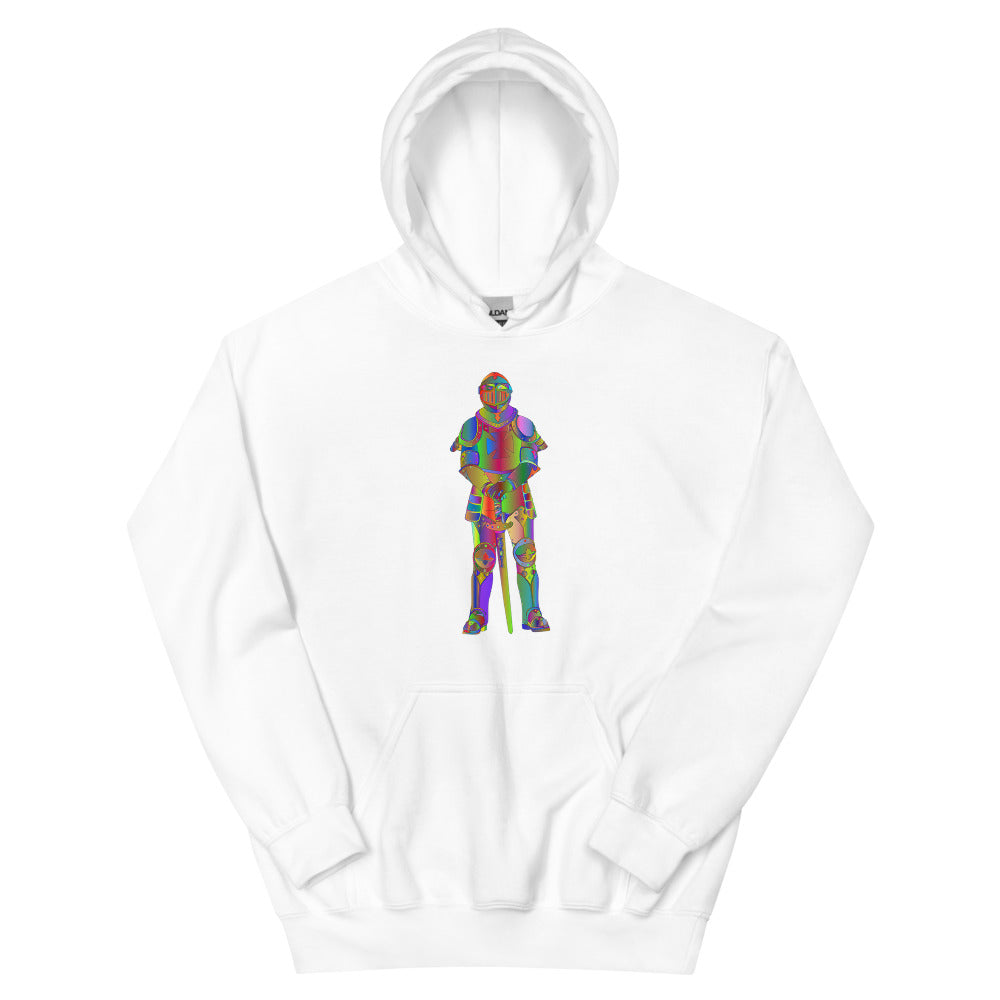 Multi Coloured Knight Unisex Hoodie