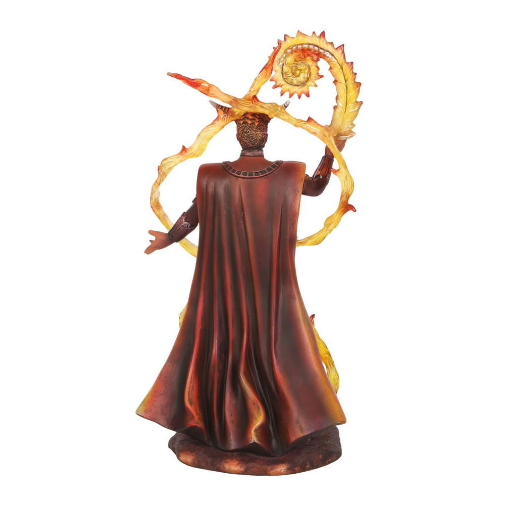 Fire Elemental Wizard Figurine by Anne Stokes