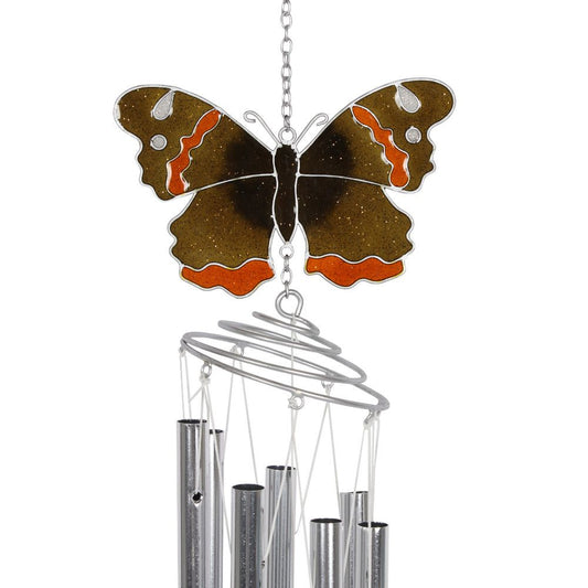 Red Admiral Butterfly Windchime