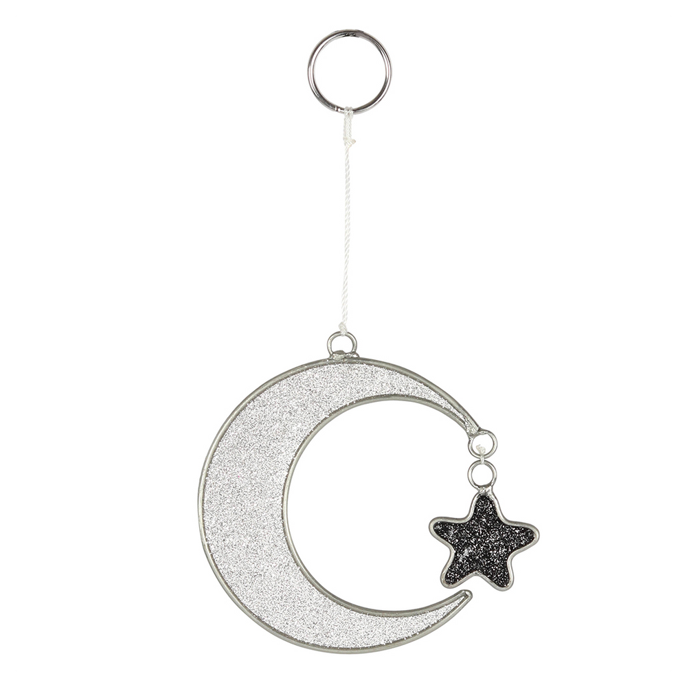 Mystical Crescent Moon Suncatcher