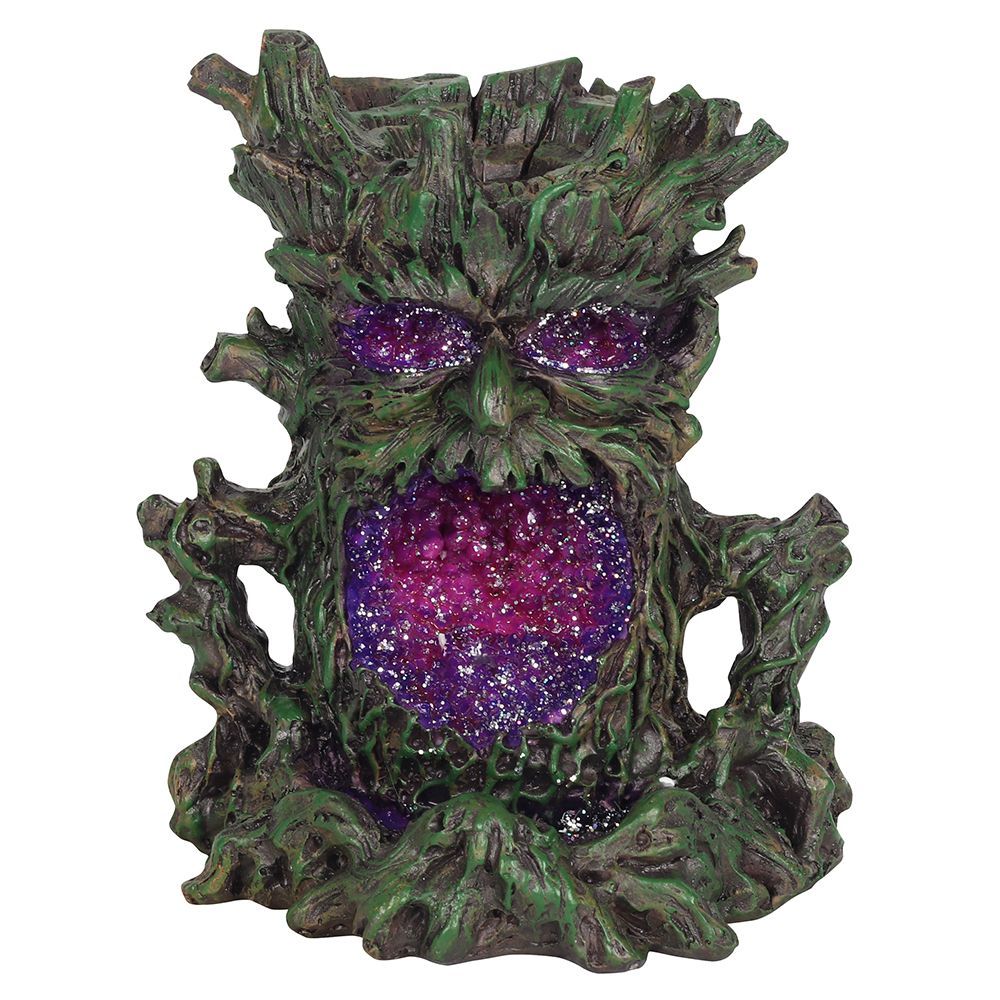 Dark Tree Man Backflow Incense Burner with Light