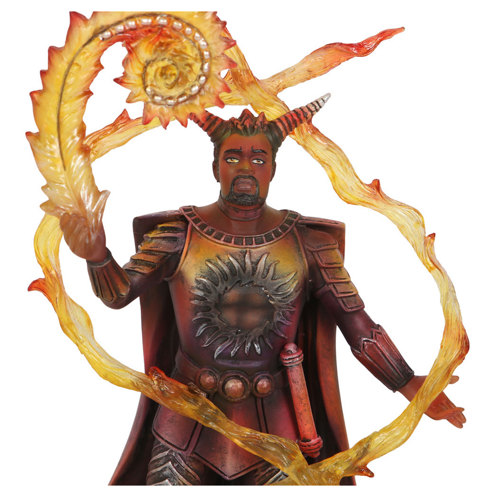 Fire Elemental Wizard Figurine by Anne Stokes