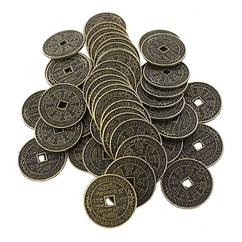 Set of 50 3.5cm Chinese Coins